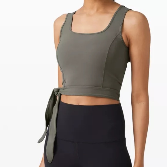 lululemon athletica Tops - Lululemon Get Centered Crop Tank
